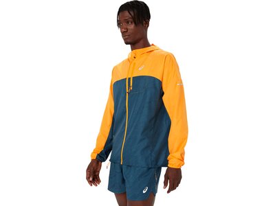 ASICS Herren Jacke FUJITRAIL PACKABLE WINDBREAKER Orange