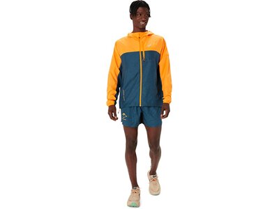 ASICS Herren Jacke FUJITRAIL PACKABLE WINDBREAKER Orange