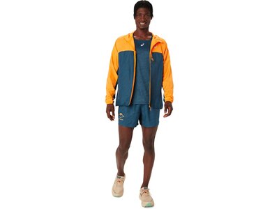 ASICS Herren Jacke FUJITRAIL PACKABLE WINDBREAKER Orange