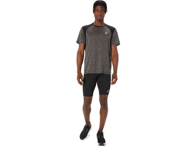 ASICS Herren T-Shirt ROAD SS TOP Grau