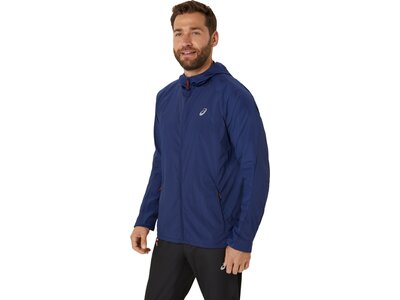ASICS Herren Jacke ROAD PACKABLE JACKET Blau