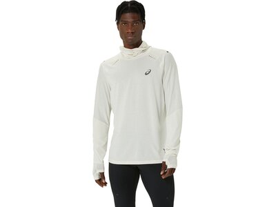 ASICS Herren T-Shirt METARUN WINTER LS HOODIE Grau