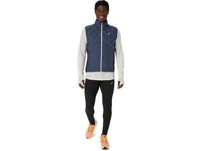 ASICS Herren T-Shirt METARUN WINTER LS HOODIE Grau