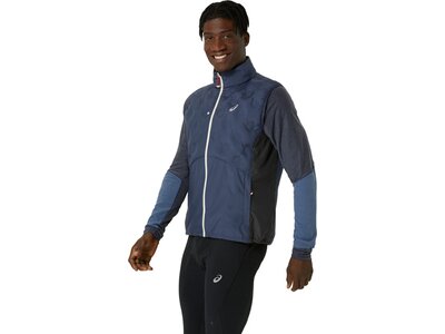 ASICS Herren Weste ROAD WINTER GILET Blau