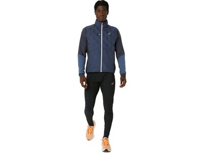 ASICS Herren Weste ROAD WINTER GILET Blau
