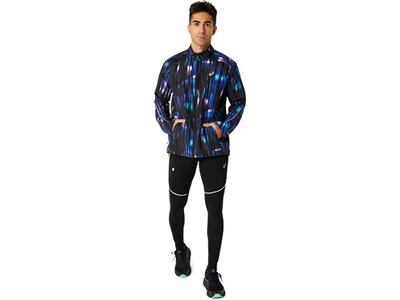 ASICS Herren Jacke ROAD LITE-SHOW PACKABLE JACKET Schwarz