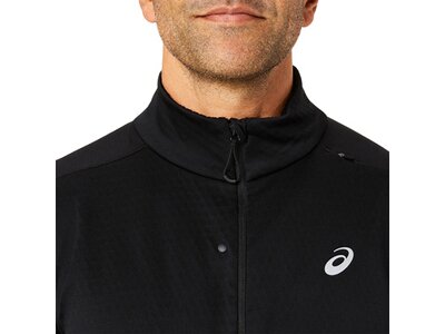 ASICS Herren T-Shirt ROAD WINTER 1/2 ZIP MID LAYER Schwarz