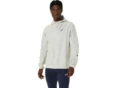 ASICS Herren Jacke METARUN WATERPROOF JACKET Grau