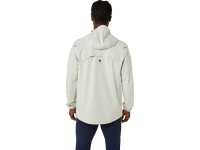 ASICS Herren Jacke METARUN WATERPROOF JACKET Grau
