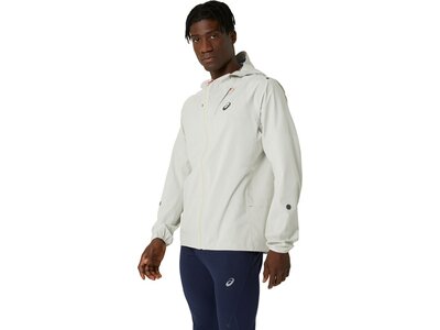 ASICS Herren Jacke METARUN WATERPROOF JACKET Grau