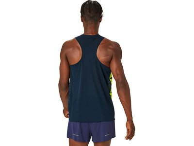ASICS Herren T-Shirt LIGHT GRAPHIC SINGLET Grau