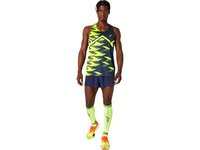 ASICS Herren T-Shirt LIGHT GRAPHIC SINGLET Grau