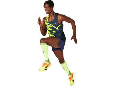 ASICS Herren T-Shirt LIGHT GRAPHIC SINGLET Grau