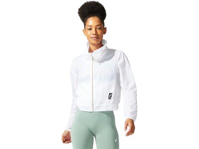 ASICS Damen Funktionsjacke SAKURA JACKET Weiß