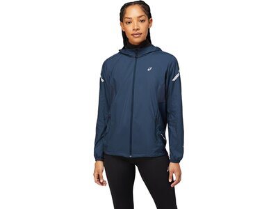 ASICS Damen Jacke LITE-SHOW JACKET Blau