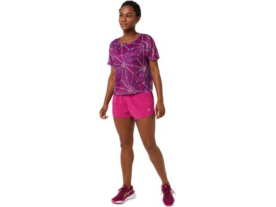 ASICS Damen T-Shirt SAKURA AOP SS TOP Lila