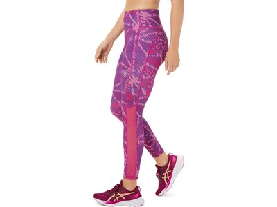 ASICS Damen Tights SAKURA AOP TIGHT Lila