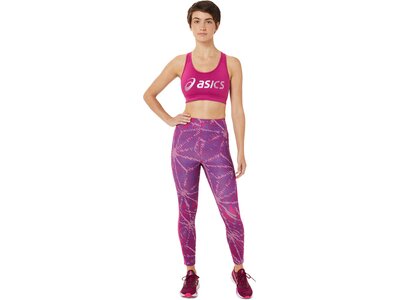 ASICS Damen Tights SAKURA AOP TIGHT Lila