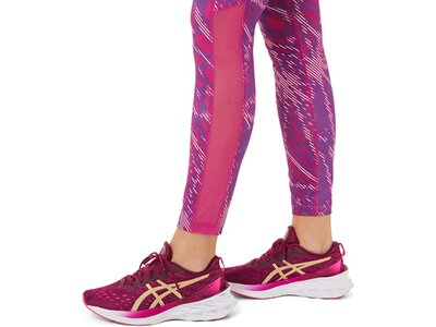 ASICS Damen Tights SAKURA AOP TIGHT Lila