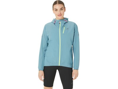 ASICS Damen Jacke FUJITRAIL™ WATERPROOF JACKET Grau