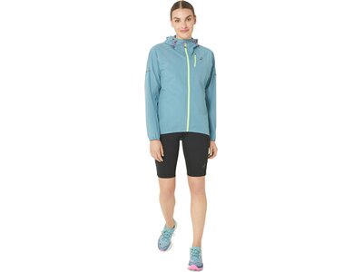 ASICS Damen Jacke FUJITRAIL™ WATERPROOF JACKET Grau