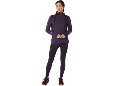 ASICS Damen T-Shirt WINTER RUN LS HOODIE Schwarz