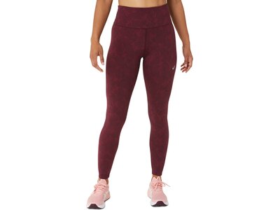 ASICS Damen Tights RUNKOYO JACQUARD TIGHT Rot