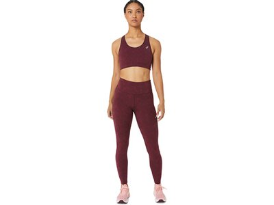 ASICS Damen Tights RUNKOYO JACQUARD TIGHT Rot