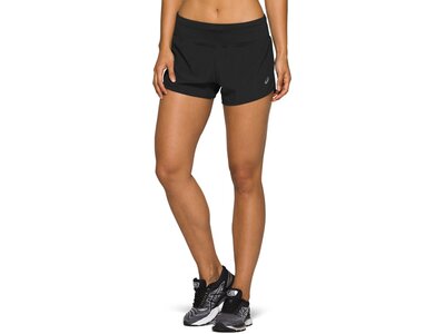 ASICS Damen Shorts ROAD 3.5IN SHORT Braun