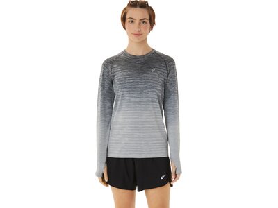 ASICS Damen T-Shirt SEAMLESS LS TOP Grau