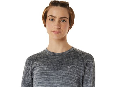 ASICS Damen T-Shirt SEAMLESS LS TOP Grau