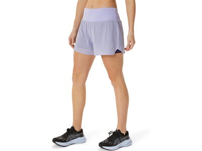 ASICS Damen Shorts VENTILATE 2-N-1 3.5IN SHORT Silber