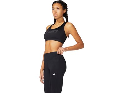 ASICS Damen BH CORE LOGO BRA Schwarz