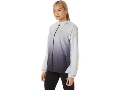 ASICS Damen Jacke LITE-SHOW JACKET Silber