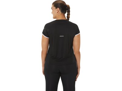 ASICS Damen T-Shirt ICON SS TOP Schwarz