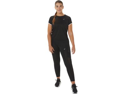ASICS Damen T-Shirt ICON SS TOP Schwarz