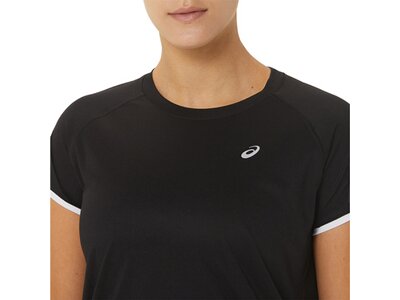 ASICS Damen T-Shirt ICON SS TOP Schwarz