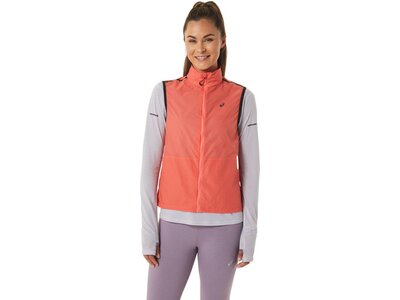 ASICS Damen Weste METARUN™ PACKABLE VEST Orange