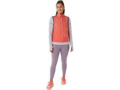 ASICS Damen Weste METARUN™ PACKABLE VEST Orange