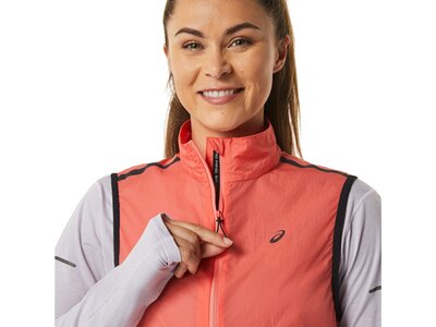 ASICS Damen Weste METARUN™ PACKABLE VEST Orange