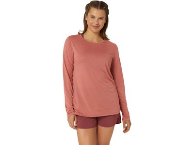 ASICS Damen T-Shirt NAGINO RUN LS TOP Braun