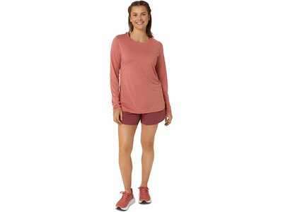 ASICS Damen T-Shirt NAGINO RUN LS TOP Braun