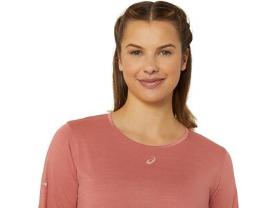 ASICS Damen T-Shirt NAGINO RUN LS TOP Braun