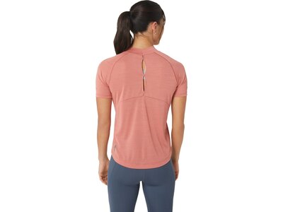 ASICS Damen T-Shirt NAGINO RUN SS TOP Braun