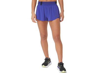 ASICS Damen Shorts METARUN SPLIT SHORT Lila