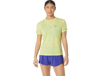 ASICS Damen T-Shirt METARUN PATTERN SS TOP Braun