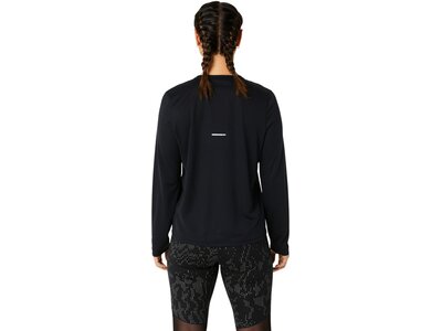 ASICS Damen T-Shirt LITE-SHOW LS TOP Schwarz