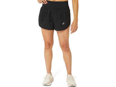 ASICS Damen Shorts ROAD 3.5IN SHORT Schwarz