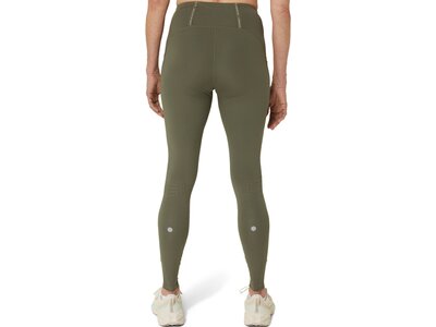 ASICS Damen Tights ROAD HIGH WAIST TIGHT Braun