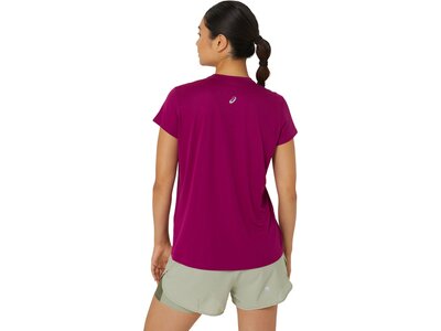 ASICS Damen T-Shirt FUJITRAIL LOGO SS TOP Rot